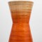 Uniquewise 31.5" Classic Bamboo Floor Vase Handmade, For Dining, Living, Entryway, Glossy Orange QI003242.L.OR - alternate 3